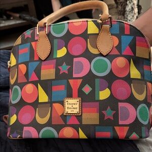 Dooney & Bourke Colorful Graphic Satchel